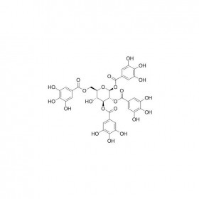 【樂美天】1,2,3,6-四-O-沒食子酰-β-D-葡萄糖 | CAS No：79886-50-3   HPLC≥98%  10mg/支分析標準品對照品