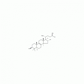 【樂美天】茯苓酸  CAS No：29070-92-6  HPLC≥98%  10mg/支分析標準品/對照品