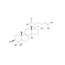 【樂美天】3-O-乙酰基-16α-羥基-氫化松苓酸 | CAS No：168293-13-8 	HPLC≥98%  5mg/支 中藥對照品標準品