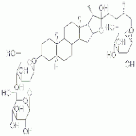 新知母皂苷BII 57944-18-0 HPLC≥98%	20mg/支標準品/對照品