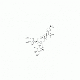 (3β,6α,16β,20R,24S)-3-O-[(3,4-二乙酰基-β-D-木糖)]-20, 24-環氧-16,25-二羥基-9,19-環羊毛甾烷-6-O-葡萄糖苷CAS1324005-51-7