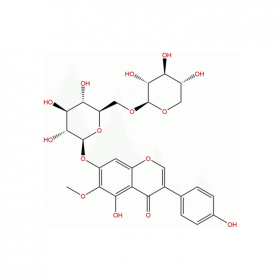 鳶尾黃素-7-O-木糖基葡萄糖苷	（Tectorigenin 7-O-xylosylglucoside） | CAS No：231288-19-0 HPLC≥98%  10mg/支
