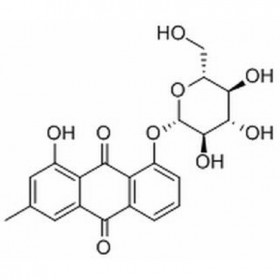 大黃酚-8-O-葡萄糖苷13241-28-6HPLC≥98% 20mg/支標準品/對照品