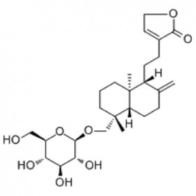 【樂美天】新穿心蓮內(nèi)酯  CAS號：27215-14-1  HPLC≥98%  20mg/支  中藥對照品標準品