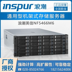 攀枝花浪潮服務器  inspur NF5466M6服務器主機 4U機架式存儲服務器