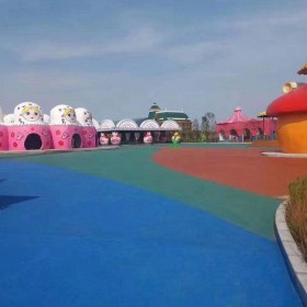 萬盛區彩色生態透水混凝土地坪  萬盛區透水混凝土里面 透水混凝土施工價格 彩色透水混凝土材料生產廠家   壓模混凝土材料廠家 透水粘接劑廠家送貨到工地