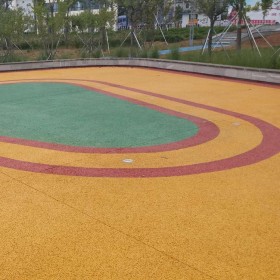 安順市彩色生態透水混凝土 彩色透水混凝土道路 透水混凝土施工價格 彩色透水混凝土材料生產廠家  壓模混凝土材料廠家