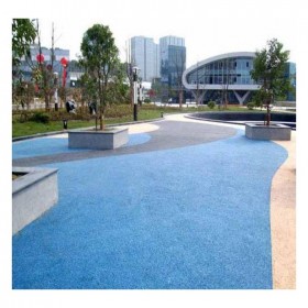 規模大的路面彩色透水混凝土 路面彩色透水混凝土公司