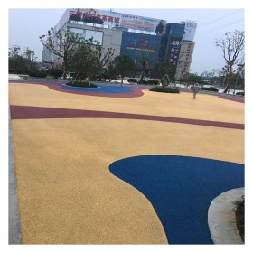 商洛市  彩色透水混凝土材料廠家 廠家免費指導施工 透水混凝土 生產廠家材料 增強劑 透水料