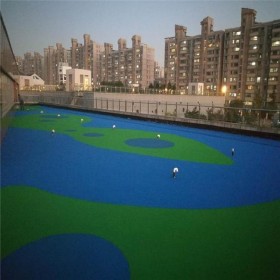 簡陽市 彩色透水混凝地坪材料增強劑 彩色透水混凝土生產廠家   透水混凝土價格一平米  彩色透水路面價格
