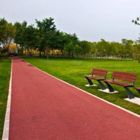 貴陽市透水混凝土粘接劑  生態透水砼 彩色透水混凝土材料廠家 免費輔導
