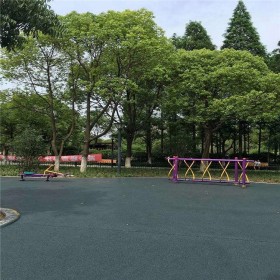 彩色生態(tài)透水混凝土地坪 路面彩色透水混凝土 透水彩色路面 量大送貨到工地