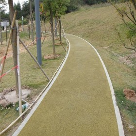 露骨地坪 彩色透水混凝土 生態(tài)透水砼 透水專(zhuān)業(yè)施工隊(duì)伍 5公分彩色透水混凝土