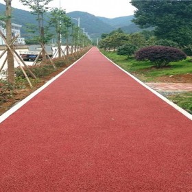彩色透水混凝地坪材料增強劑 透水地坪 透水地坪粘接劑 彩色透水混凝土生產(chǎn)廠家