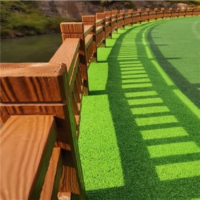 透水混泥土地坪施工材料 公園景區防滑道路 彩色瀝青路面