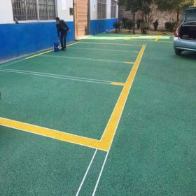 花紋景觀彩色混凝土 透水性彩色混凝土道路 生態透水地坪 透水路面廠家