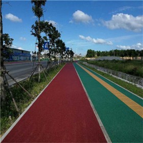 透水混泥土路面 彩色透水路面 彩色透水地坪 彩色透水路面 免費指導施工
