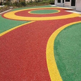 昆明彩色透水地面 路面透水混泥土 生態透水地坪 彩色透水砼 材料廠家咨詢