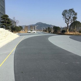 云南 透水彩色混凝土 路面透水混泥土 彩色透水砼 生態透水地坪 生產企業