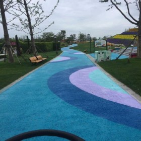 廣元市 環保透水混凝土 c30彩色透水混凝土 生態透水路面 材料廠家直銷