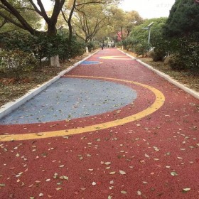 遵義市 露石子透水混凝土 花紋景觀彩色混凝土 生態透水混凝土 廠家批發價格