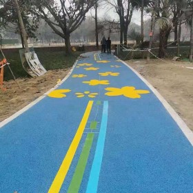 淄博市 生態(tài)透水混凝土 廣場(chǎng)彩色透水混凝土 彩色強(qiáng)固透水混凝土 材料廠家直銷