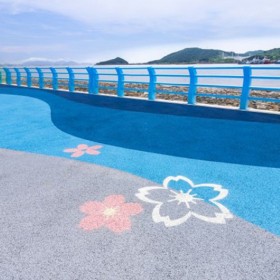 朝陽市 彩色整體透水路面 生態透水混凝土 園林道路彩色混凝土 批發價格