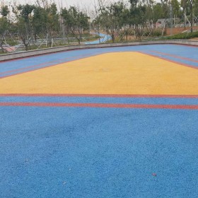 淮北市 廣場彩色透水混凝土 生態透水地坪 海綿城市透水混凝土 現貨供應