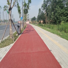 銅仁市 室外透水混凝土 c25透水砼 生態透水增強劑 豪軒地坪 品質好 服務好