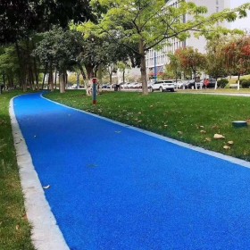 興義市 無色透水混凝土 生態透水地坪 透水彩色混凝土 材料廠家報價