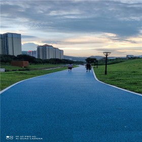 個舊市 彩色透水路面 透水砼膠結劑 公園透水混凝土 量大送貨到工地