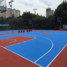 漳縣 透水生態路面 彩色透水混凝土 生態透水地坪 材料制作廠
