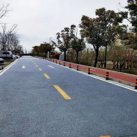 樂山市 透水生態路面 透水砼人行道 透水路面膠水 材料生產廠